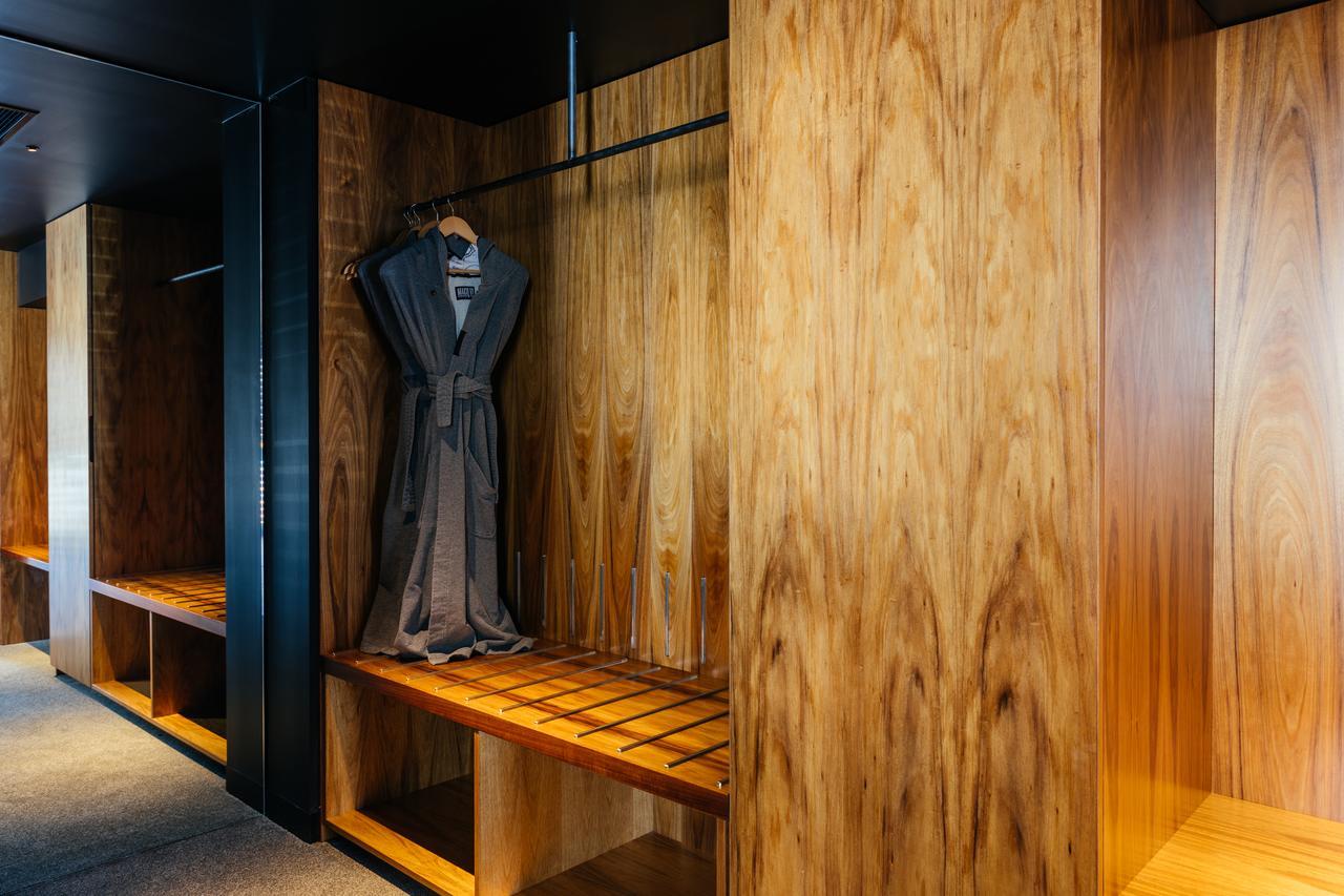 Macq 01 Hotel Hobart Zewnętrze zdjęcie The changing room at the London Aquatics Centre